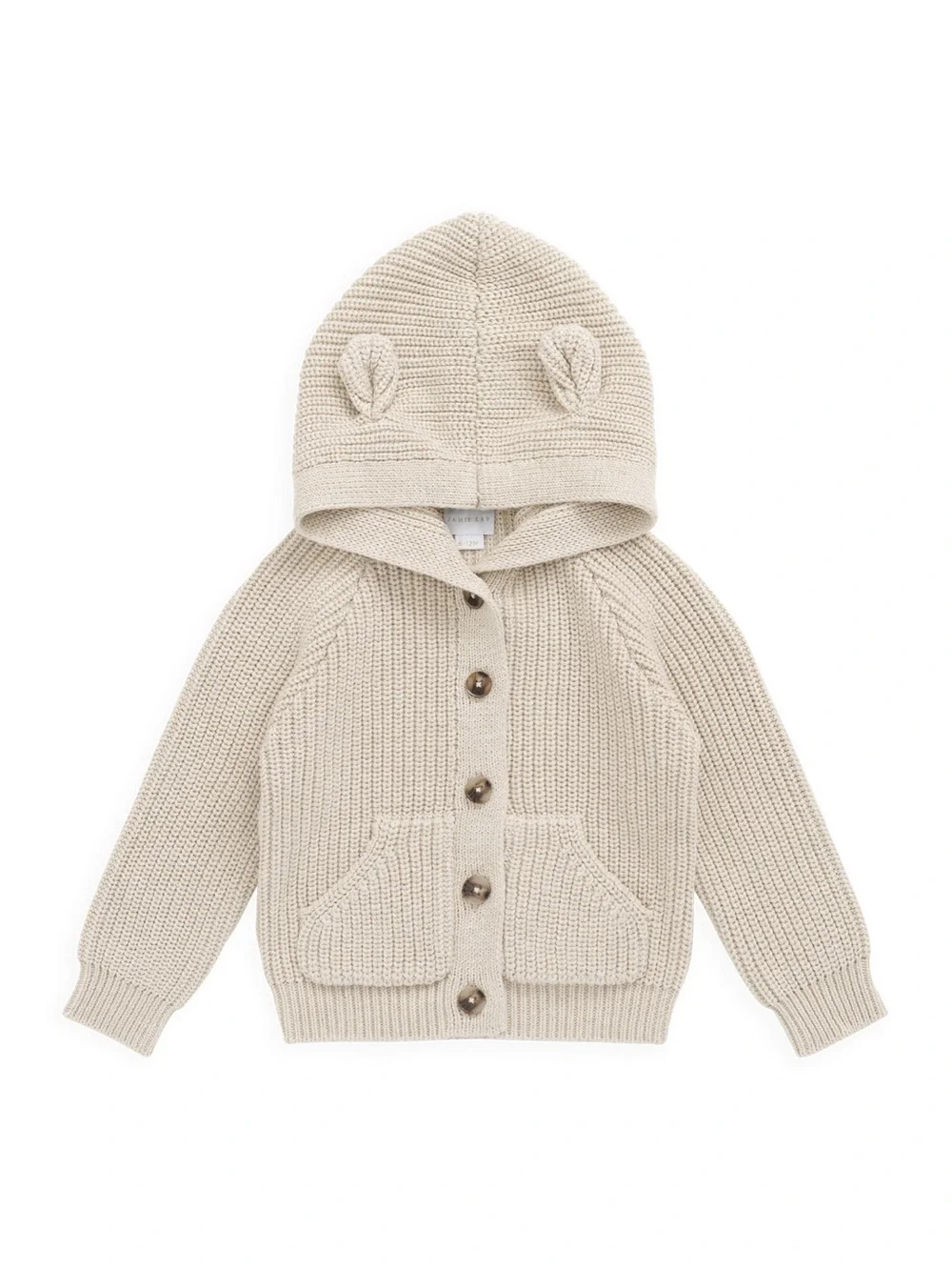 Jamie Kay Bear Cardigan 6-12 Months EUC